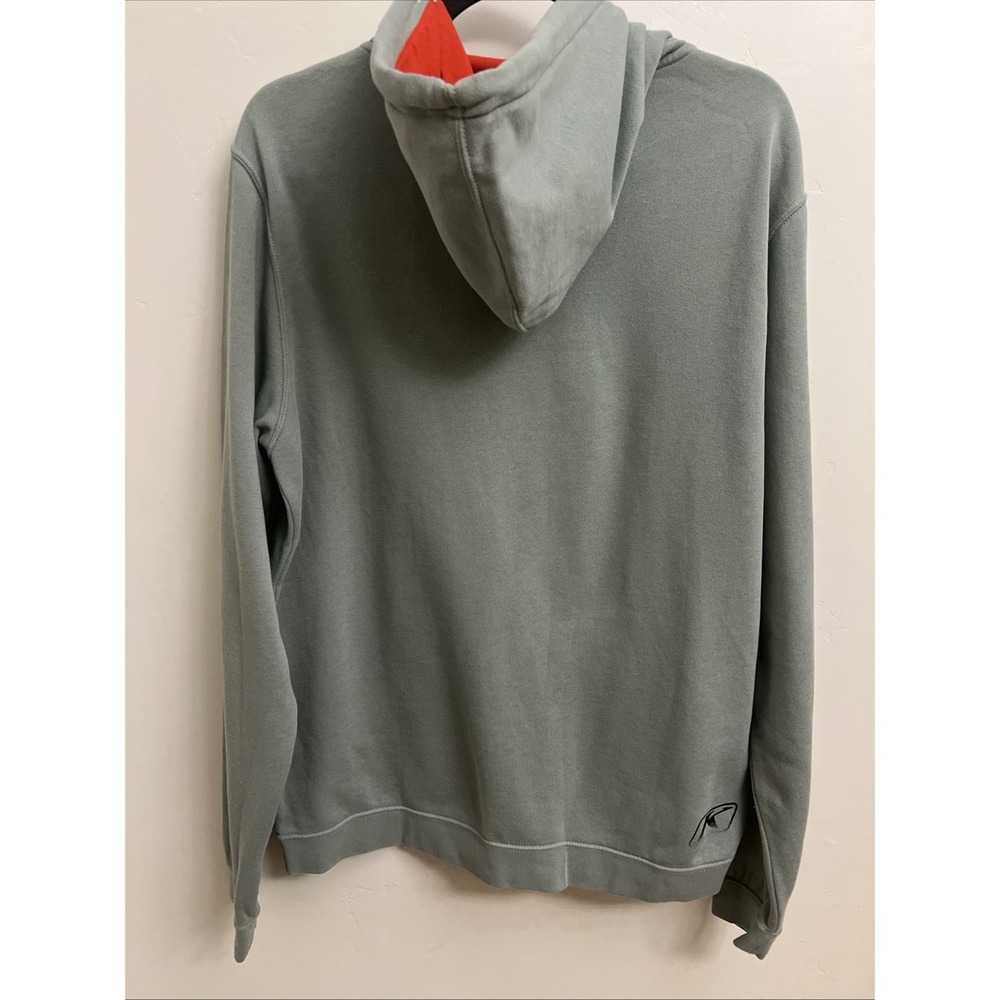 3708-000-130-647 KLIM SHADOW ZIP UP HOODIE MENS MEDIUM GRAY - Picture 4 of 7